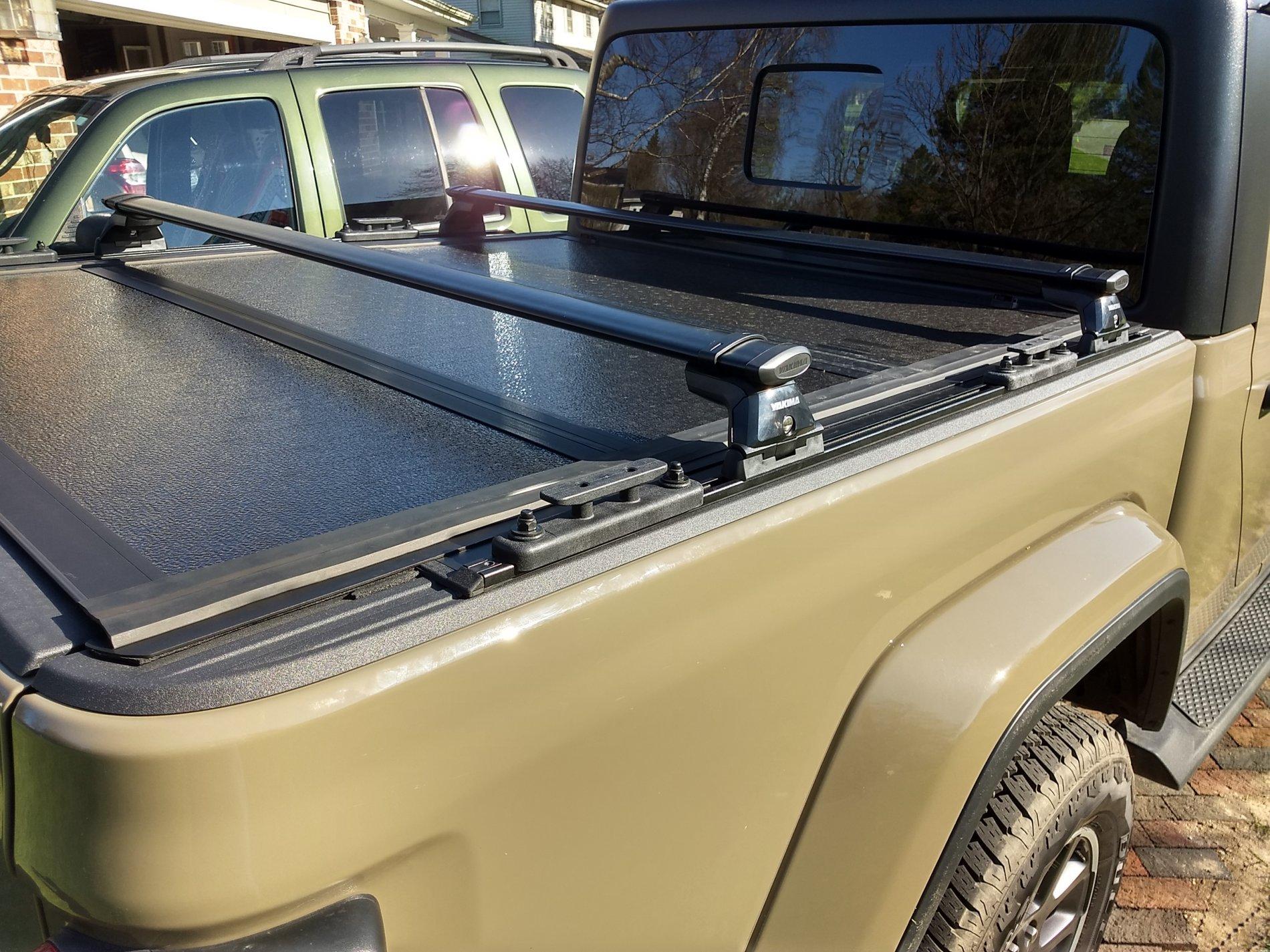 Jeep Gladiator Bed cover with rack IMG_20200426_175338924_HDR