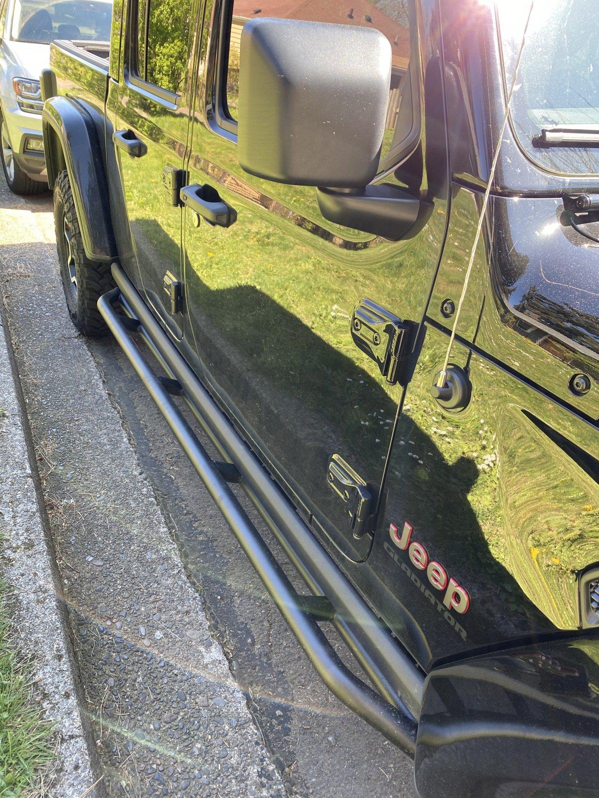 Jeep Gladiator Best Combo Rock Slider Rail and Step E7866295-735A-4A27-B5B7-6147BBC2FB7F