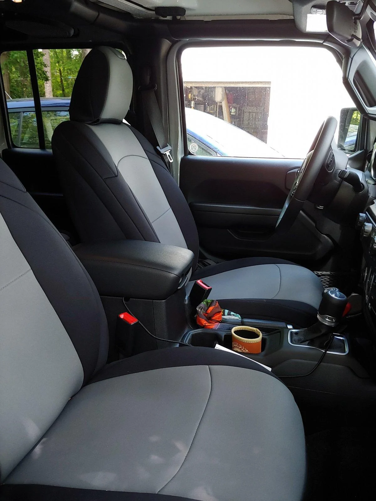 Jeep Gladiator Are seat covers worth it? Seatcover1