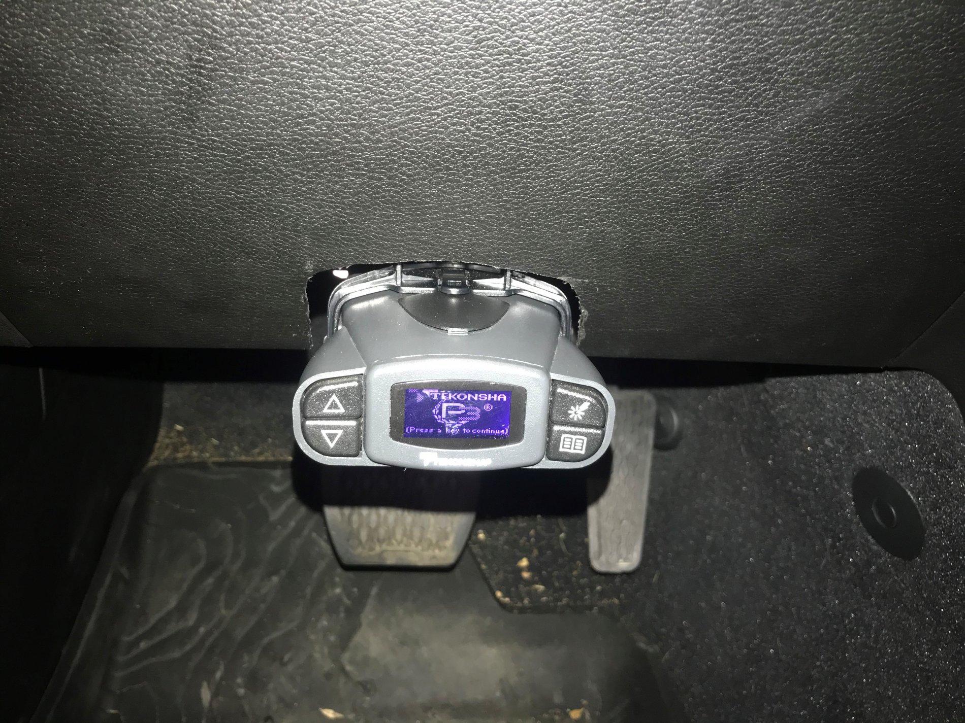 Jeep Gladiator Mounting Location For A Traditional Brake Controller controller