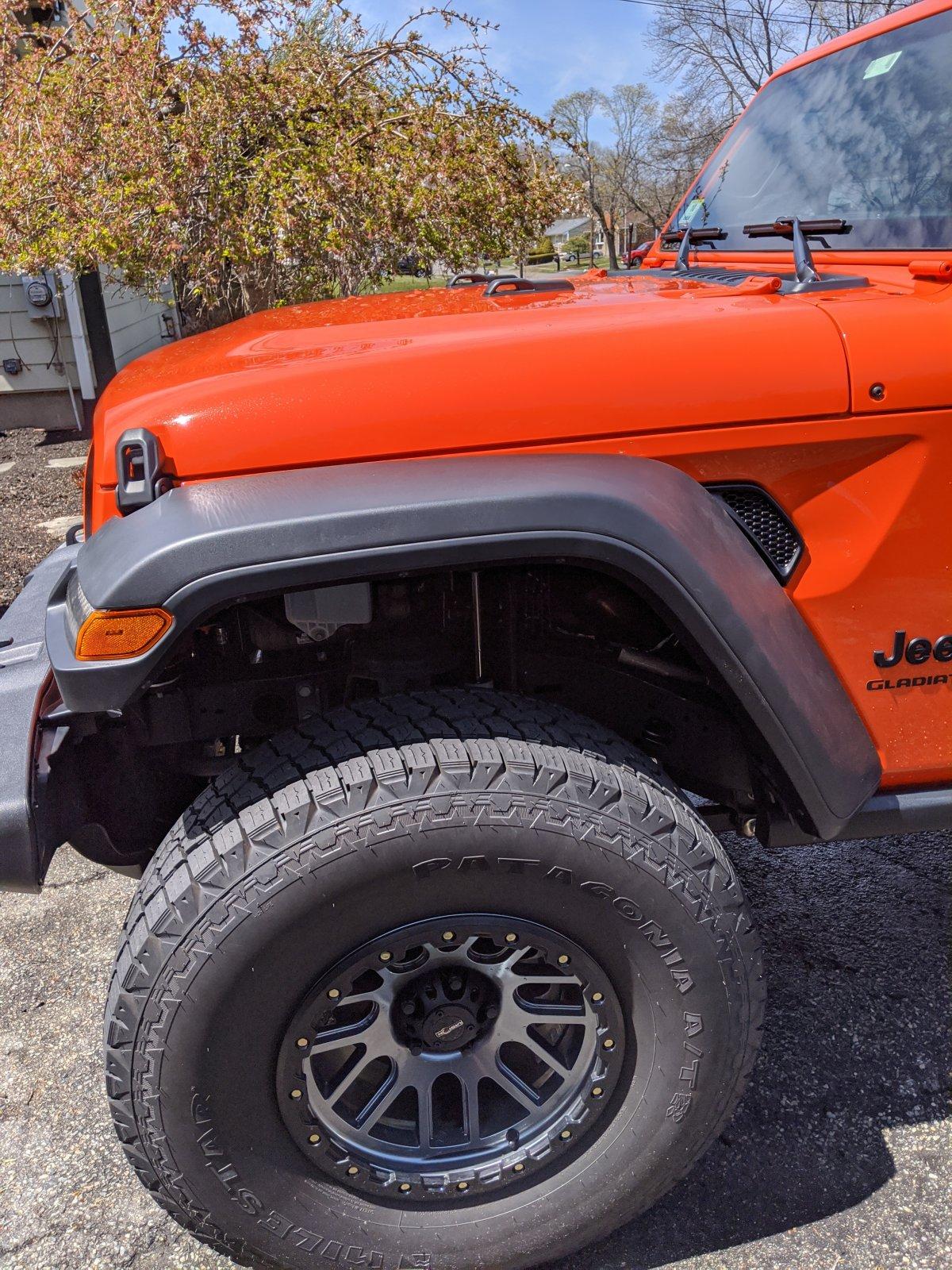 Jeep Gladiator Rubicon fender swap IMG_20200429_123931