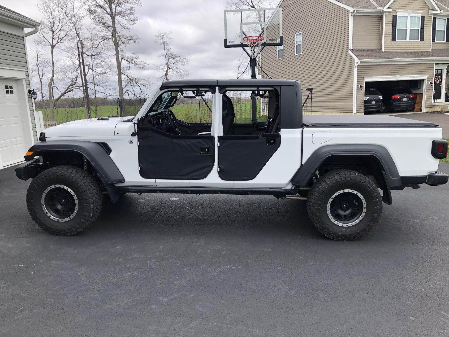 Jeep Gladiator Bestop 2-Piece Full Fabric Doors, Front JL SKU: 5175017 00CF5ACB-B140-4A6C-B835-70BA065025BA