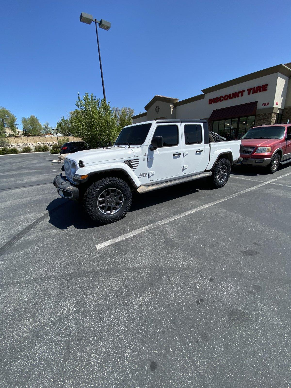 Jeep Gladiator Overland Wheel/Tire upgrade combo suggestions IMG_1079