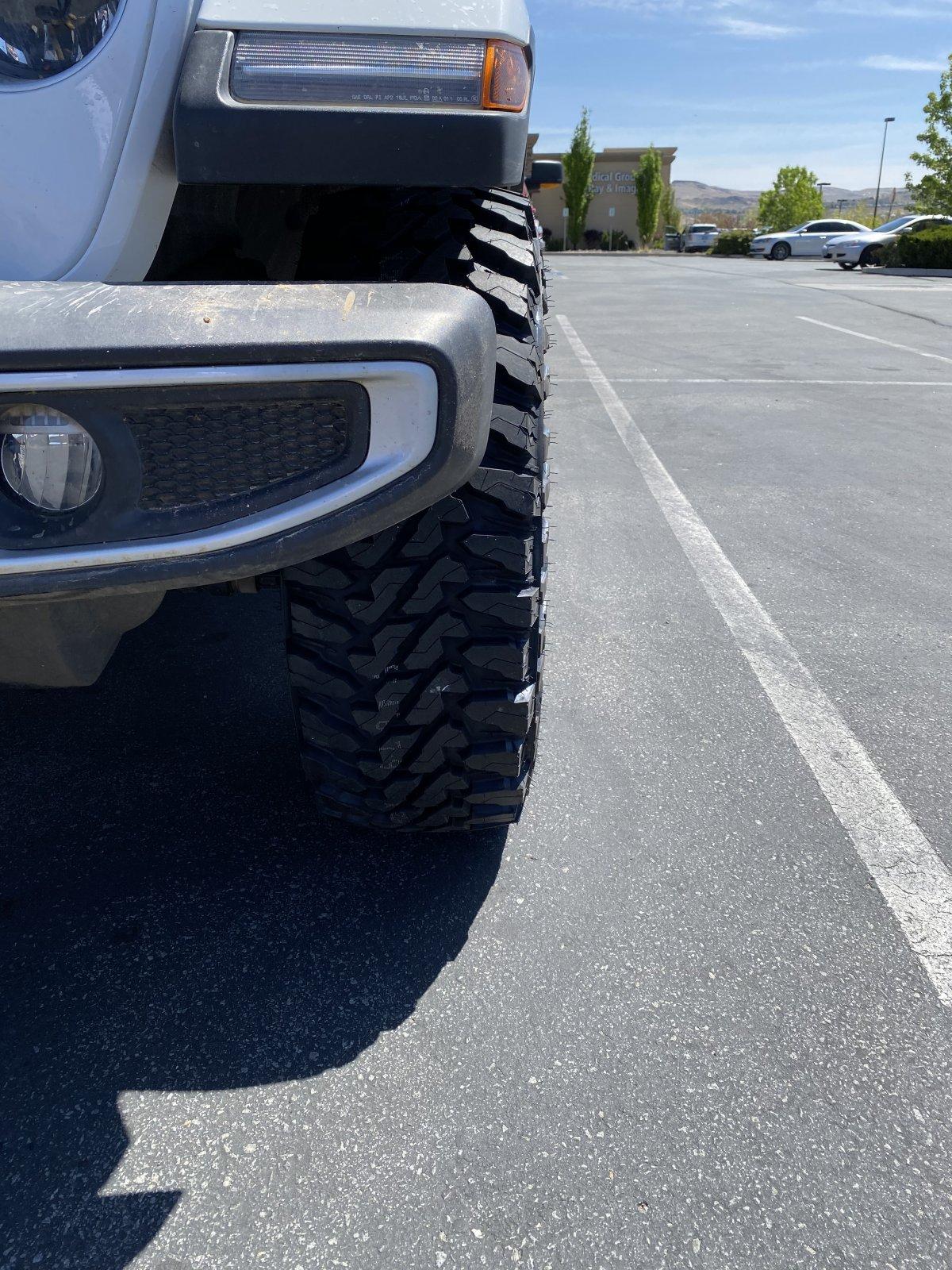 Jeep Gladiator Overland Wheel/Tire upgrade combo suggestions IMG_1081