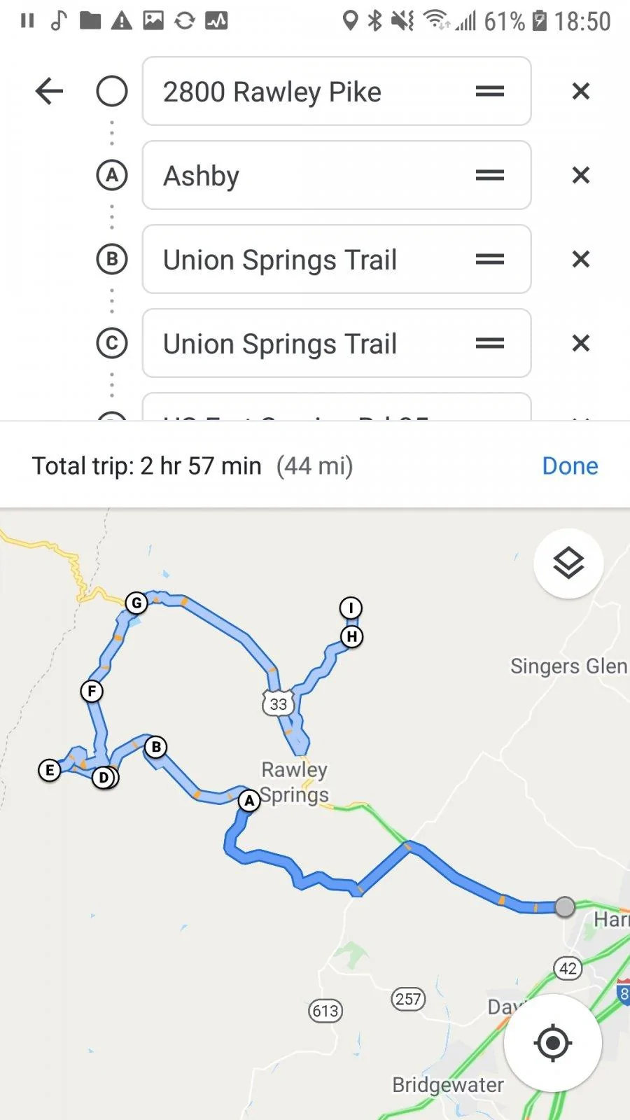 Jeep Gladiator Any trails open? Screenshot_20200501-185023_Maps