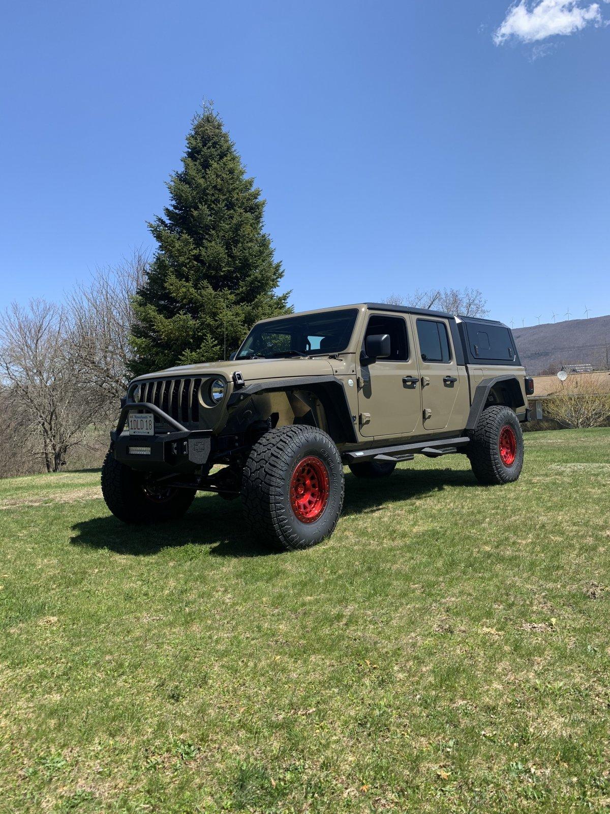 Jeep Gladiator SmartCap goes on new Jeep Gladiator Build Photo May 03, 12 05 36 PM