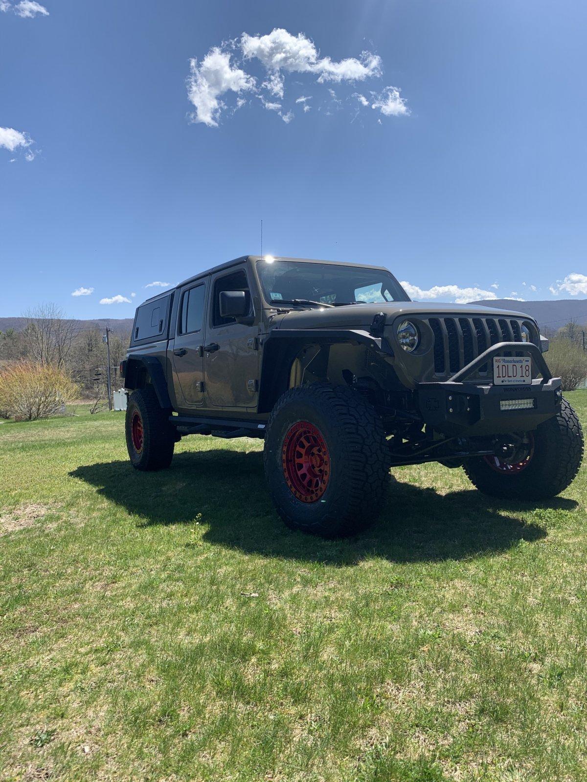 Jeep Gladiator SmartCap goes on new Jeep Gladiator Build Photo May 03, 12 06 36 PM