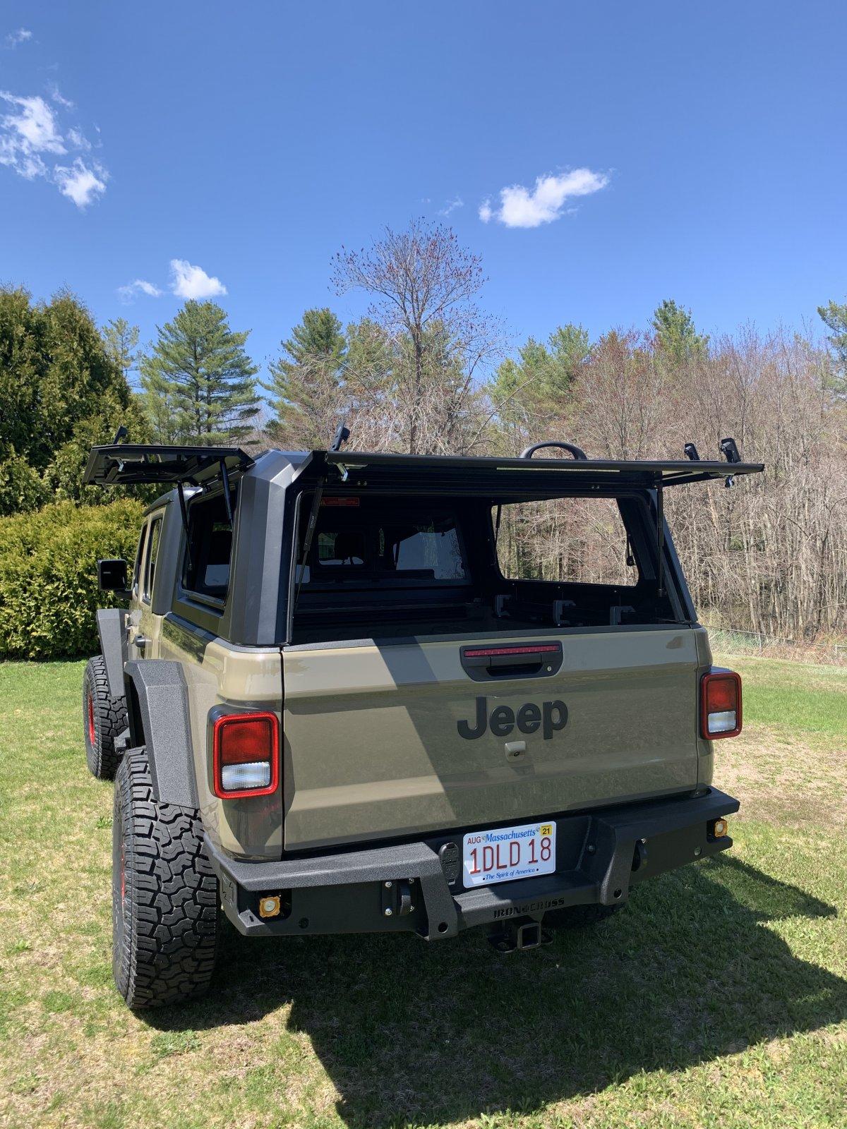 Jeep Gladiator SmartCap goes on new Jeep Gladiator Build Photo May 03, 12 08 40 PM