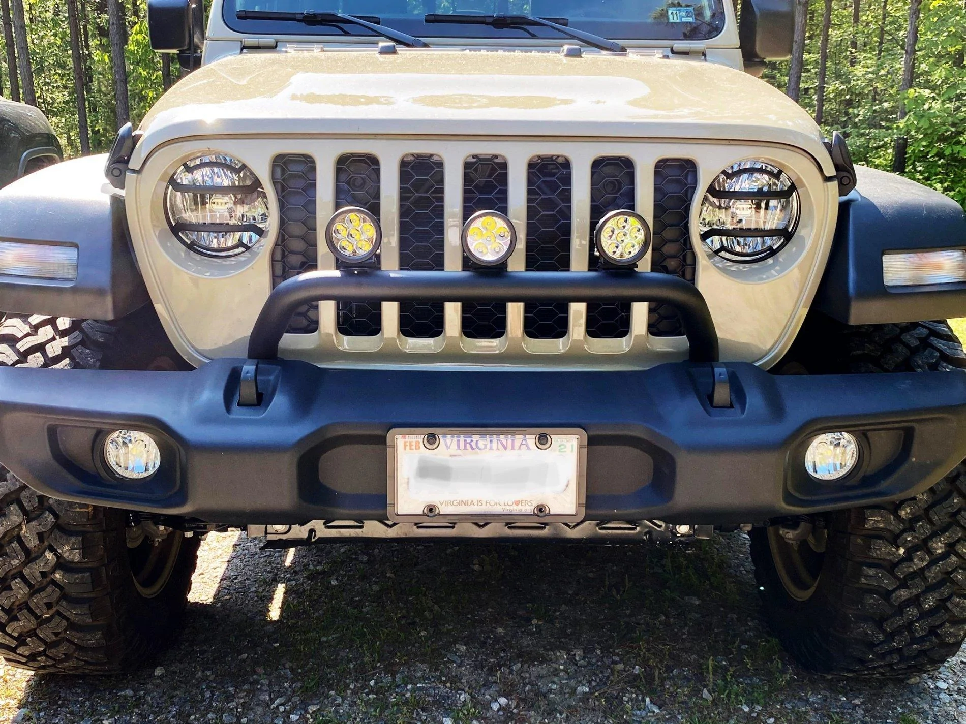 Jeep Gladiator Light Bar - front plastic bumper 4C968EA7-77C7-4485-9AF3-8DF962A99B84