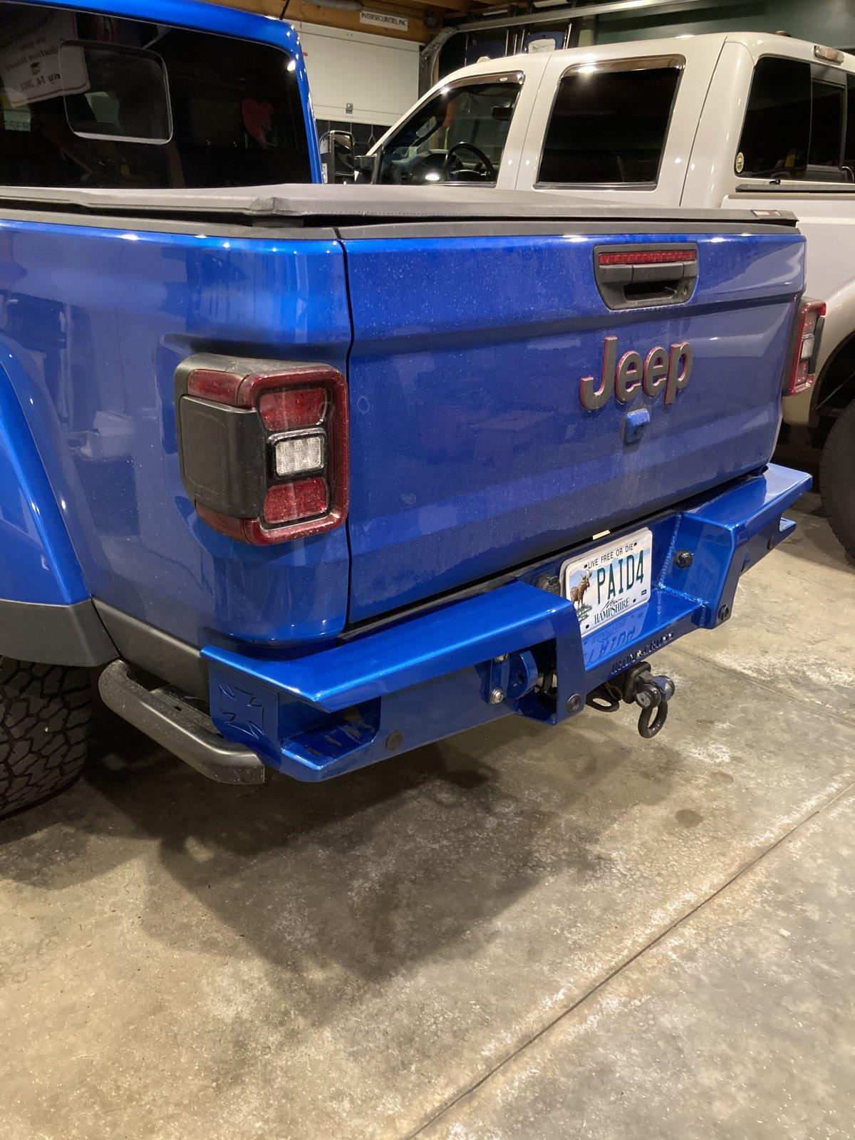 Jeep Gladiator Iron Cross Automotive GP-2004 Rear Bumper Rear B L