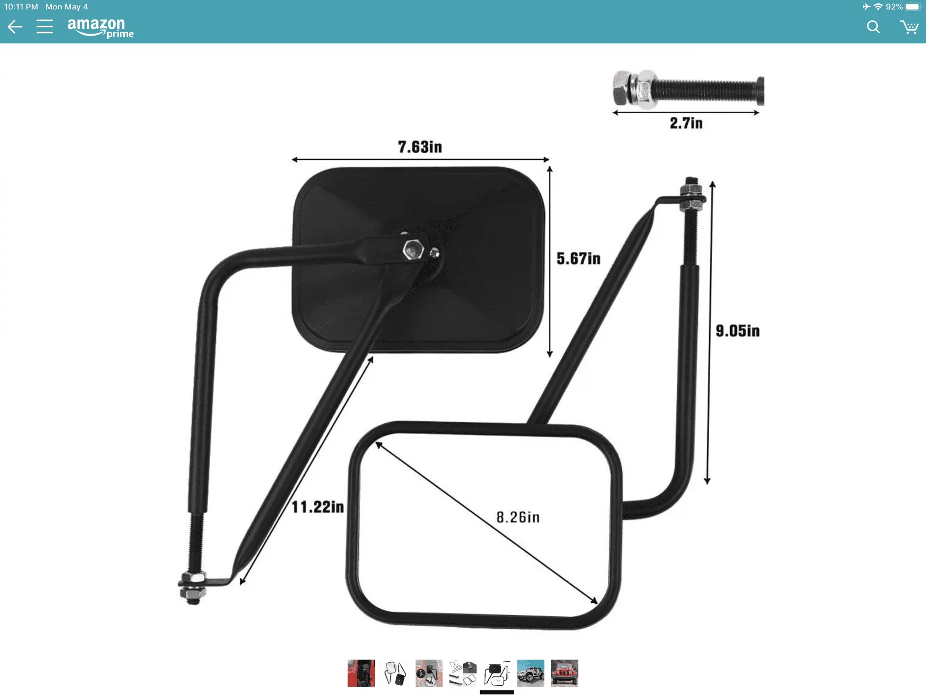 Jeep Gladiator Doors off mirrors 64EFBB2B-A36A-455C-A46A-01651242A834