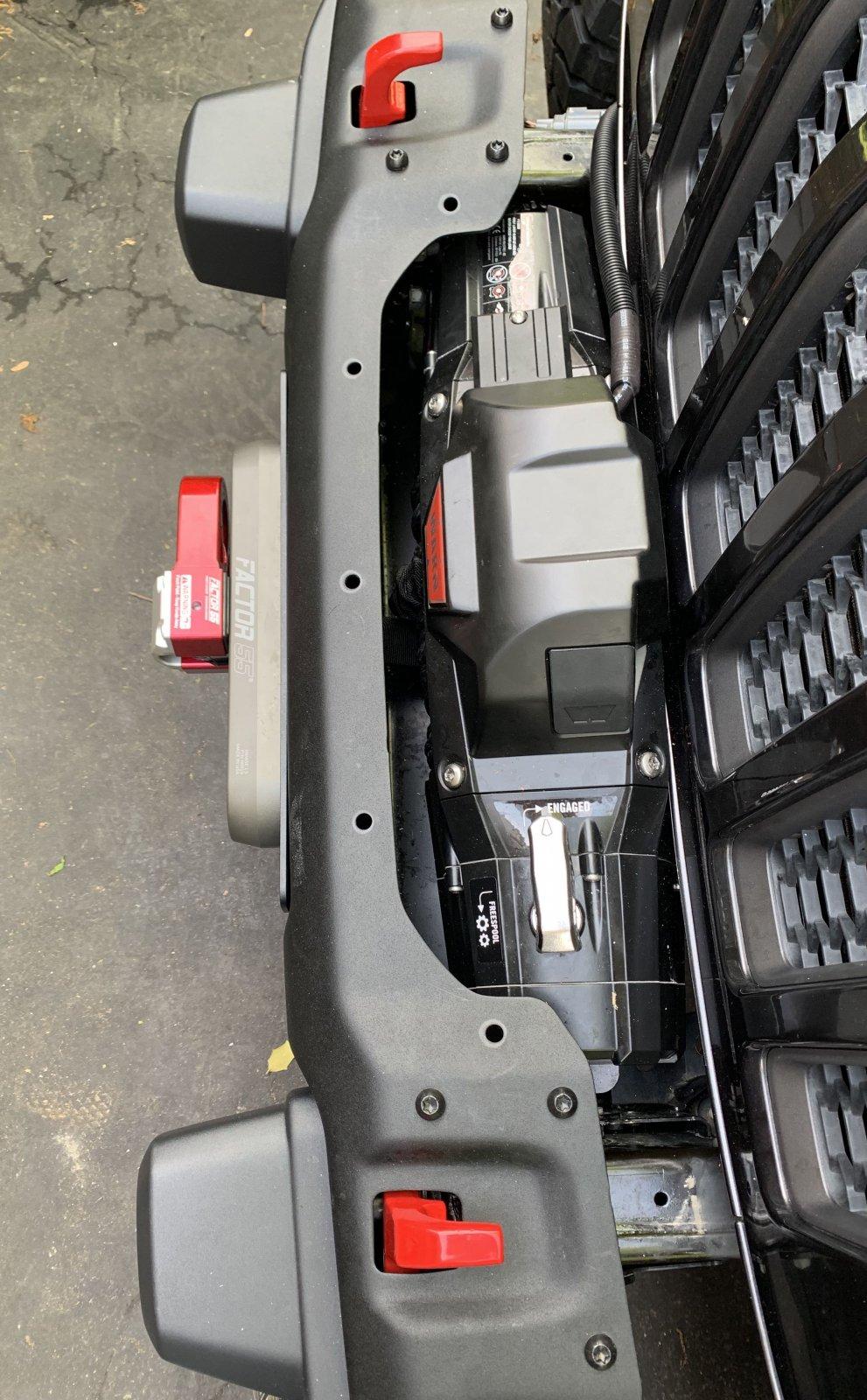 Jeep Gladiator Mopar winch plate experience? WinchTo
