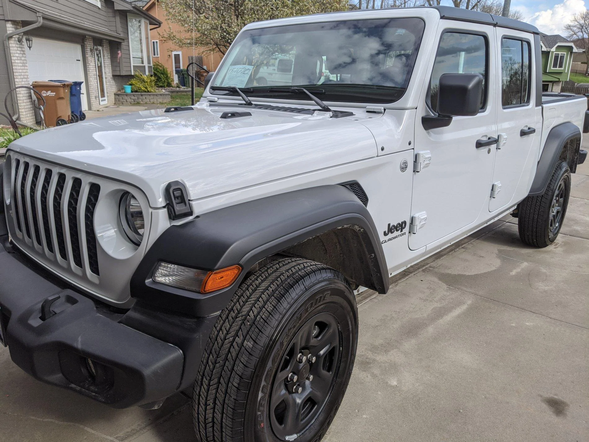 Jeep Gladiator Black steel Sport wheels MVIMG_20200422_165019