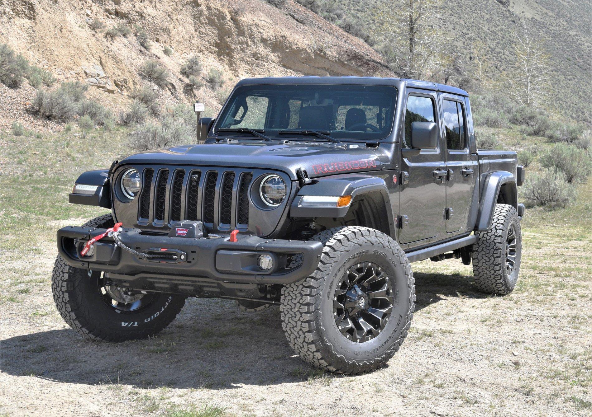 Jeep Gladiator One Hour after getting the keys New Gladiator on Lemhi Creek