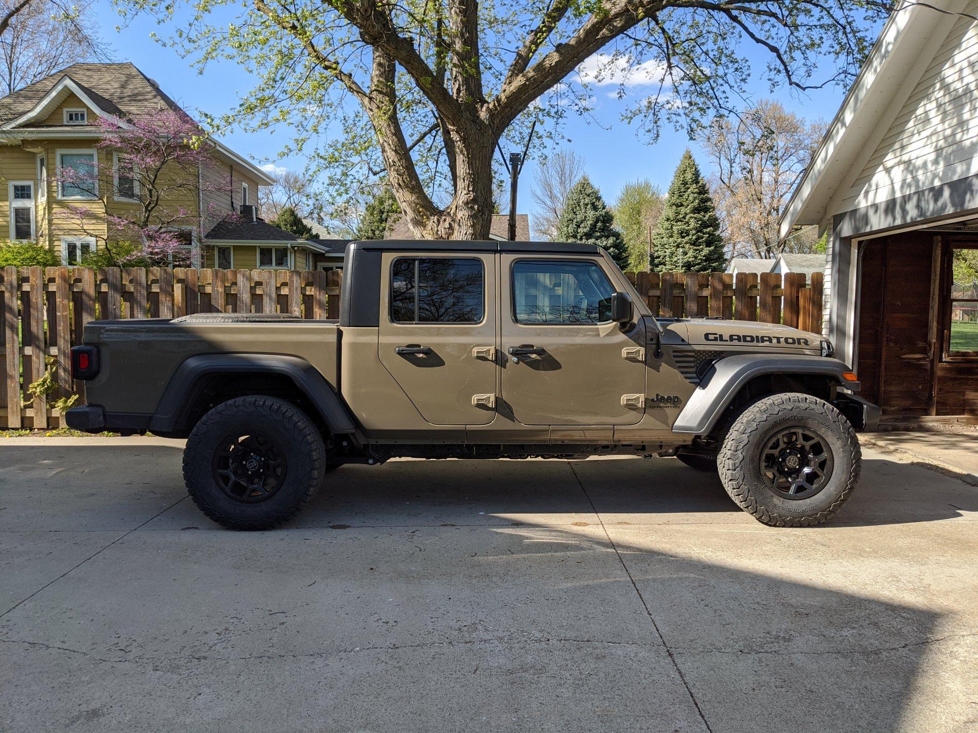 Jeep Gladiator leveling kit advice IMG_20200501_170103