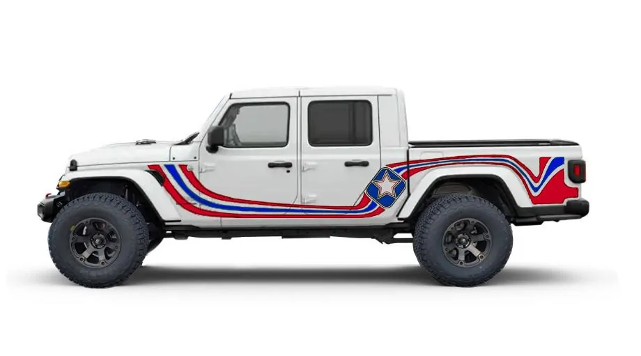 Jeep Gladiator Why don't they make a Gladiator that looks like this.... GladiatorRetroSuperJeepWhit
