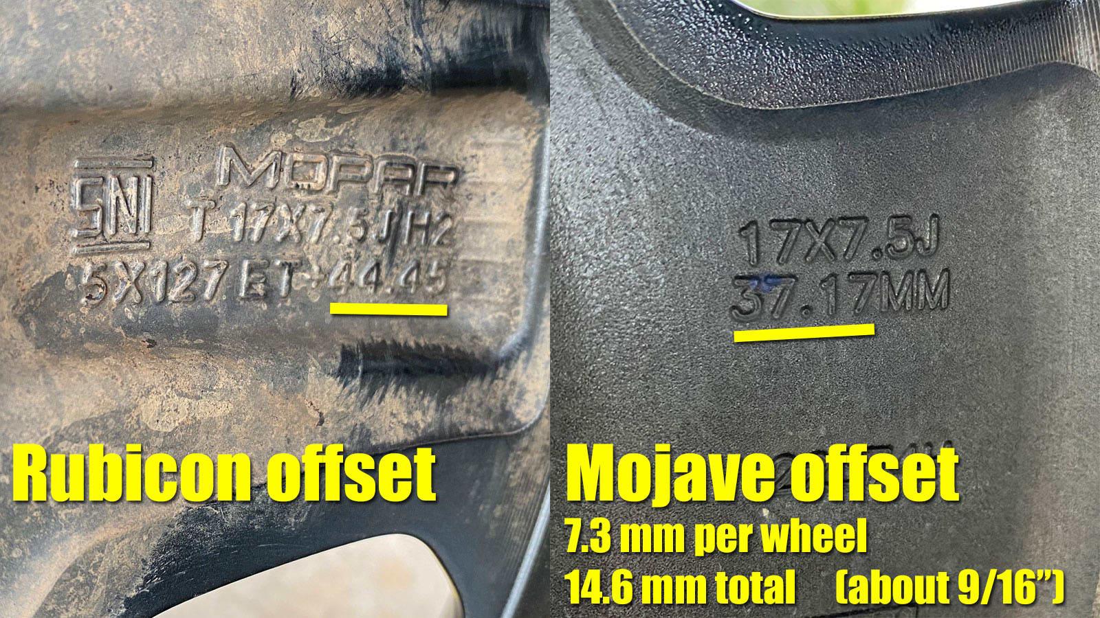 Jeep Gladiator Gladiator Mojave vs Rubicon Suspension Flex Test (RTI - Ramp Travel Index) 9_alt_both_wheels