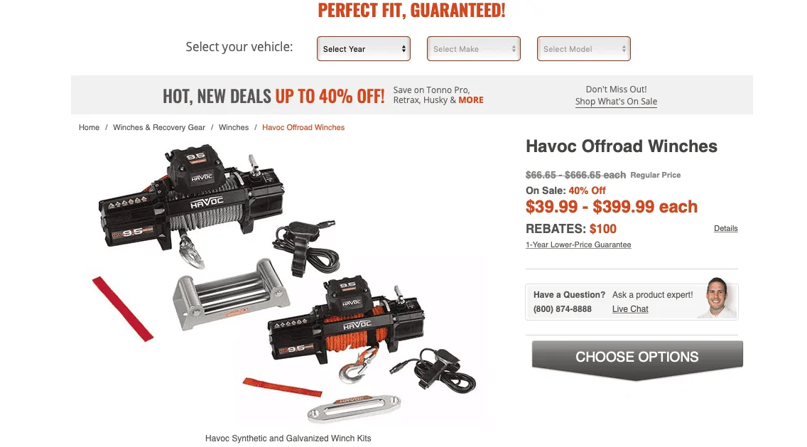 Jeep Gladiator HAVOC 12k Synthetic rope winch and fairlead $299! new online. Screen Shot 2020-05-08 at 2.29.55 PM