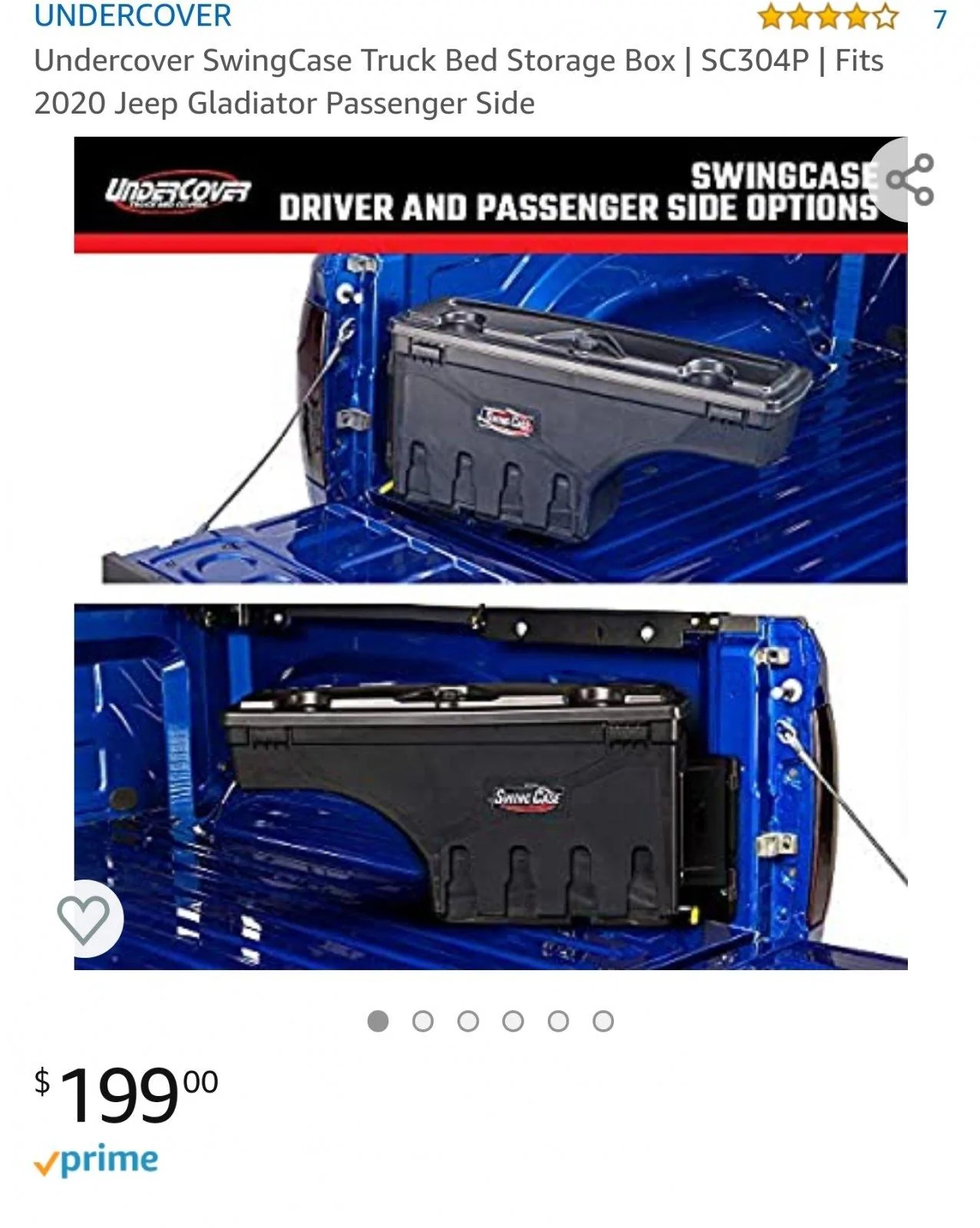 Jeep Gladiator Does anyone have any good locking toolboxes for the bed that fit UNDER a tonneau cover? Screenshot_20200508-172054_Amazon Shopping