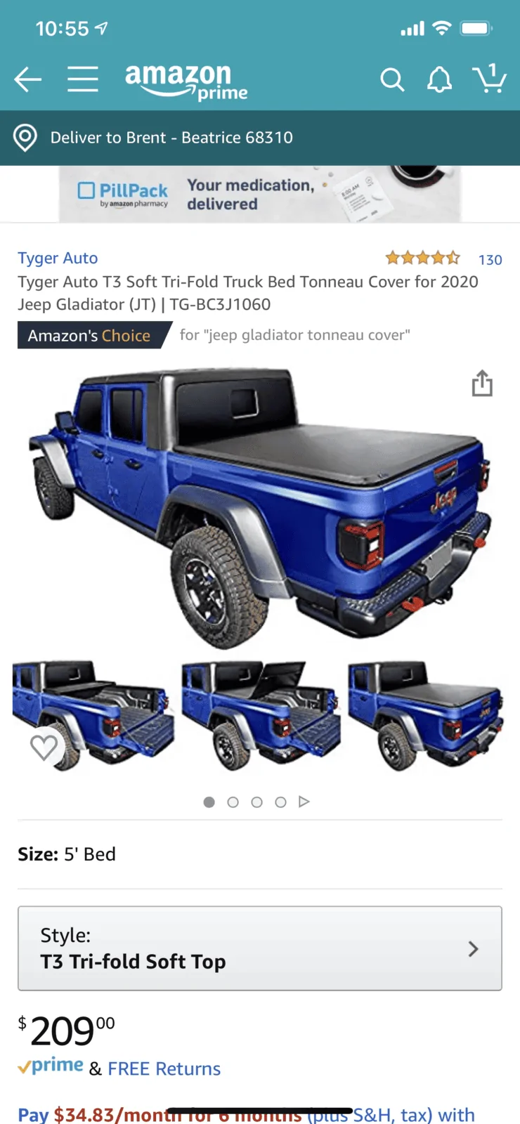 Jeep Gladiator Help- Roll up or Tri Fold Cover? 41D3F5B7-A22C-4796-A2A3-63B1523AA5EF