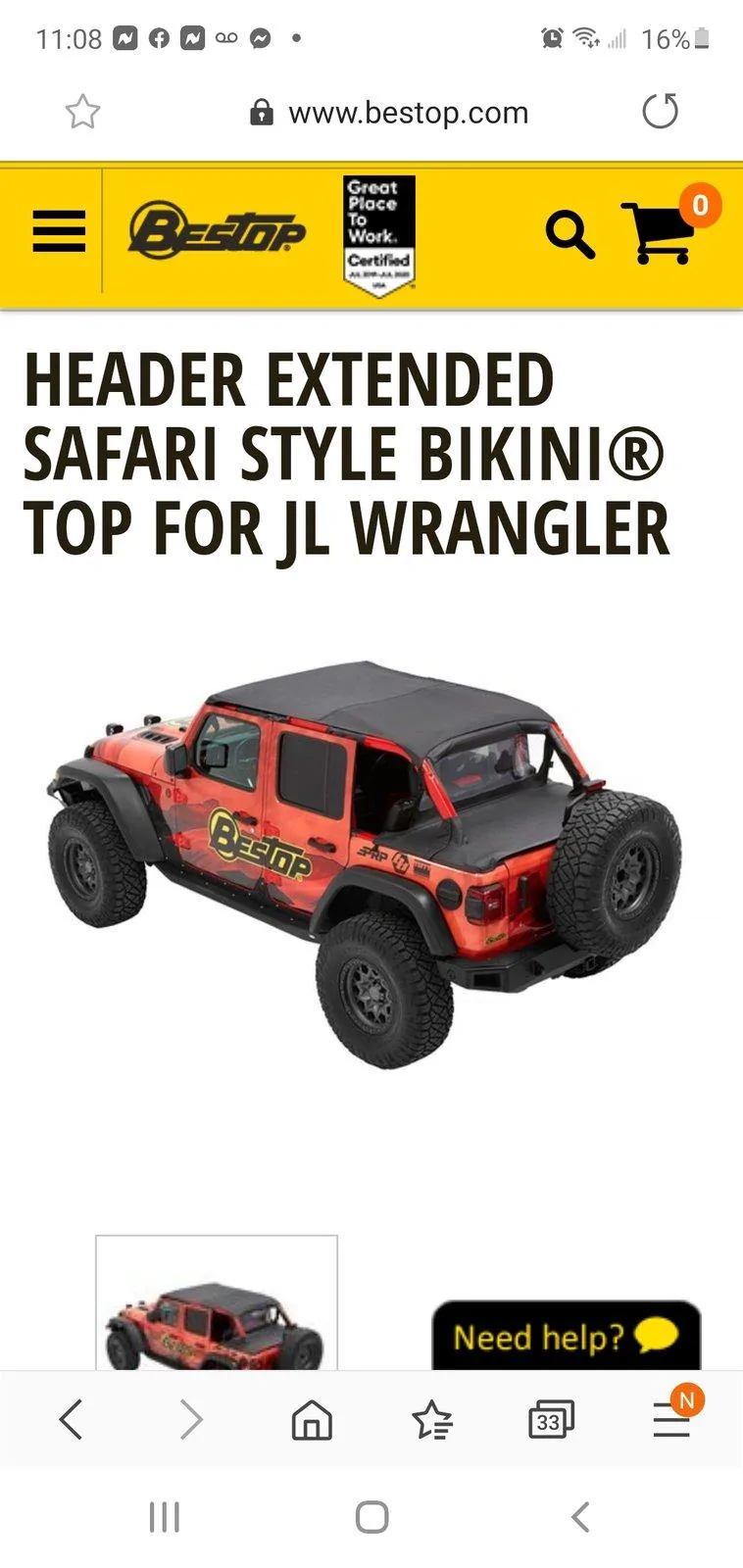 Jeep Gladiator JLU bikini on Gladiator? Screenshot_20200511-230828_Samsung Internet