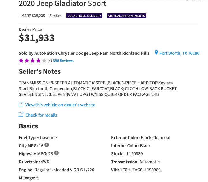 Jeep Gladiator I am a idiot Screen Shot 2020-05-12 at 9.19.49 AM