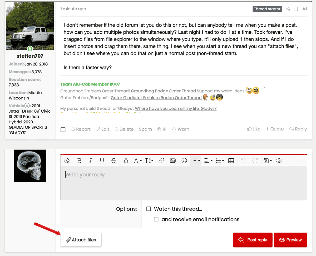 Jeep Gladiator Posting Multiple Photos Screen Shot 2020-05-13 at 9.59.52 AM copy
