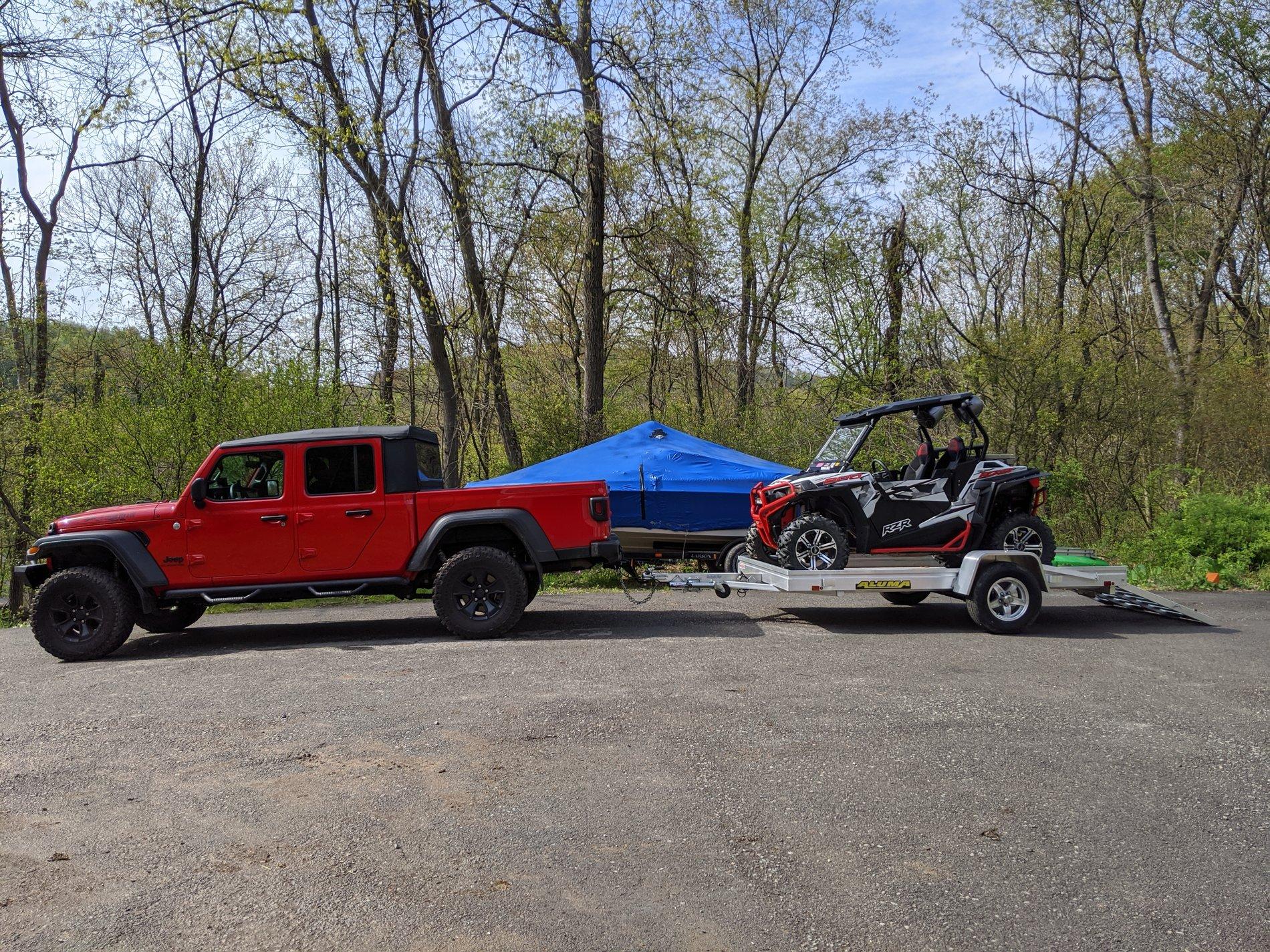 Jeep Gladiator What did you do WITH your Gladiator today? Jeep RZR
