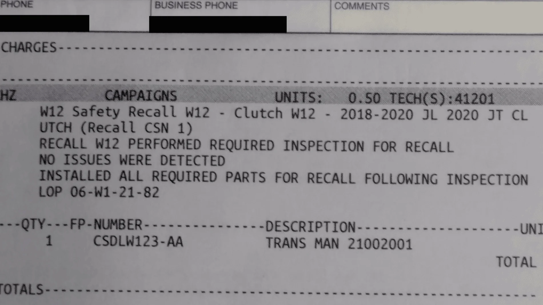 Jeep Gladiator Clutch Recall (FCA W12 | 20V-124) For Gladiator Manual Transmiss [overheating clutch pressure plate] Service Description