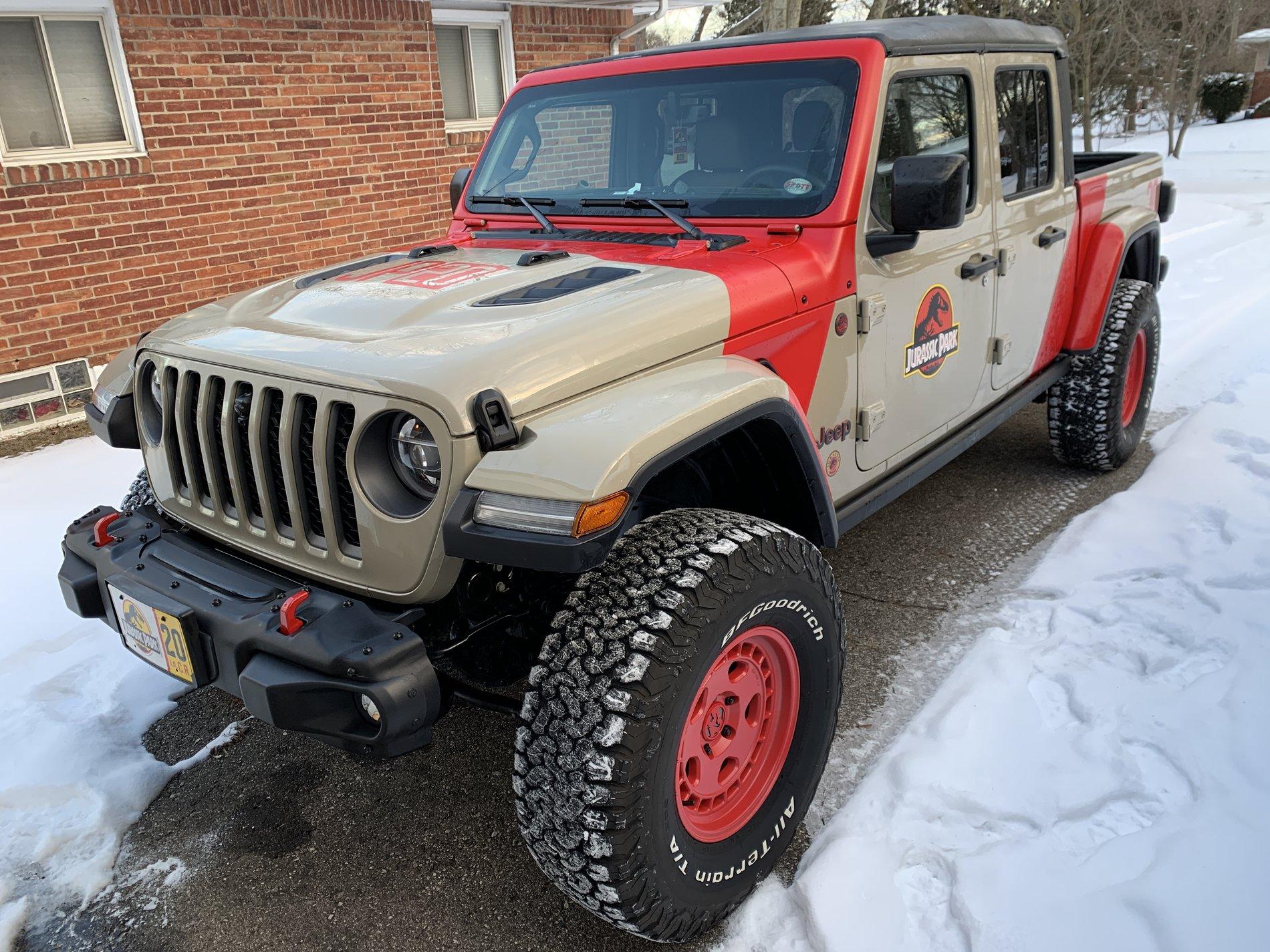 Jeep Gladiator JT JP20 Jurassic Rubicon 77324AEC-09D0-42B5-ADD8-0AAE5D52C8DC