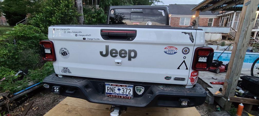 Jeep Gladiator Real Gladiator Style Logo, not Greek Spartan 20200512 Stargate & Star Trek Stickers - columbia, SC (2)