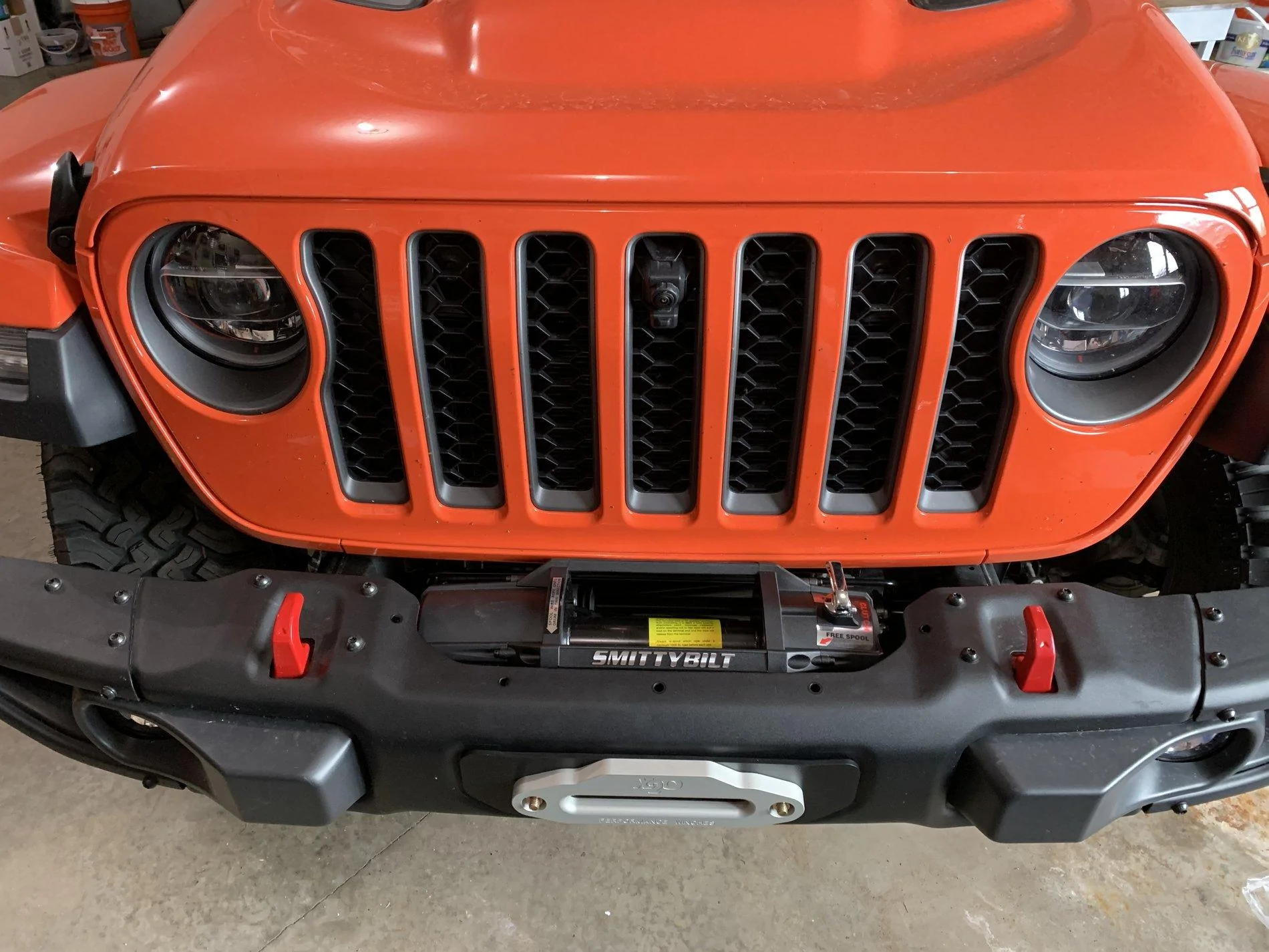 Jeep Gladiator Smittybilt X20 12K Synthetic Deal IMG_0368