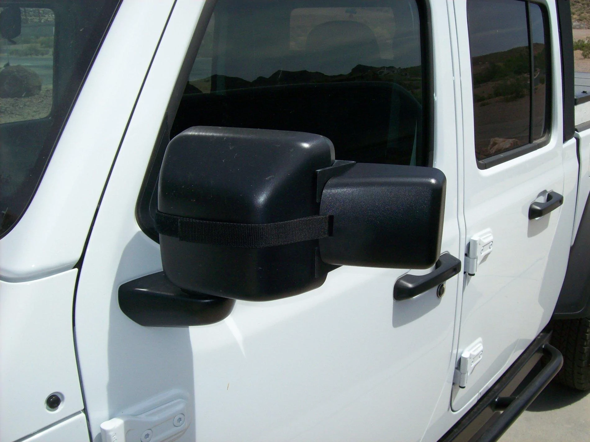 Jeep Gladiator Tow Mirrors - Rampage Adapters for JT/JL 101_1702