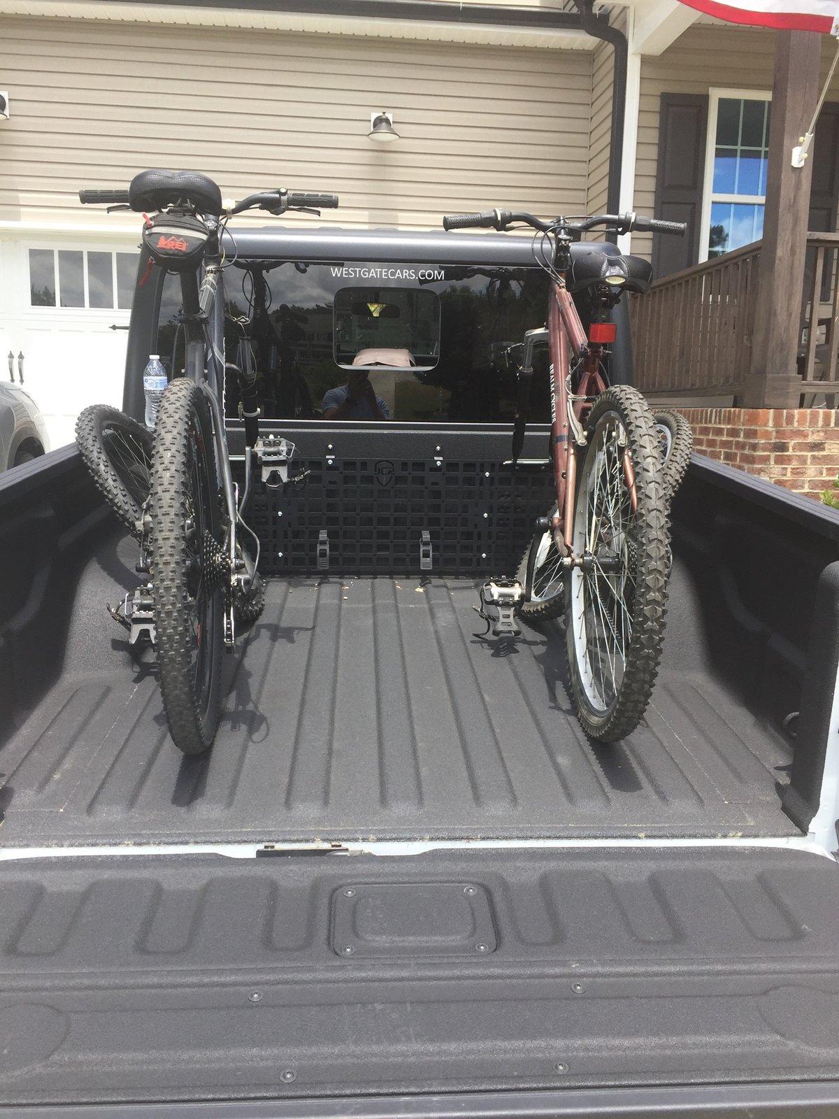 Jeep Gladiator Gladiator Bike Rack? 843283DC-19F2-406A-8E0E-FF84F33A8045