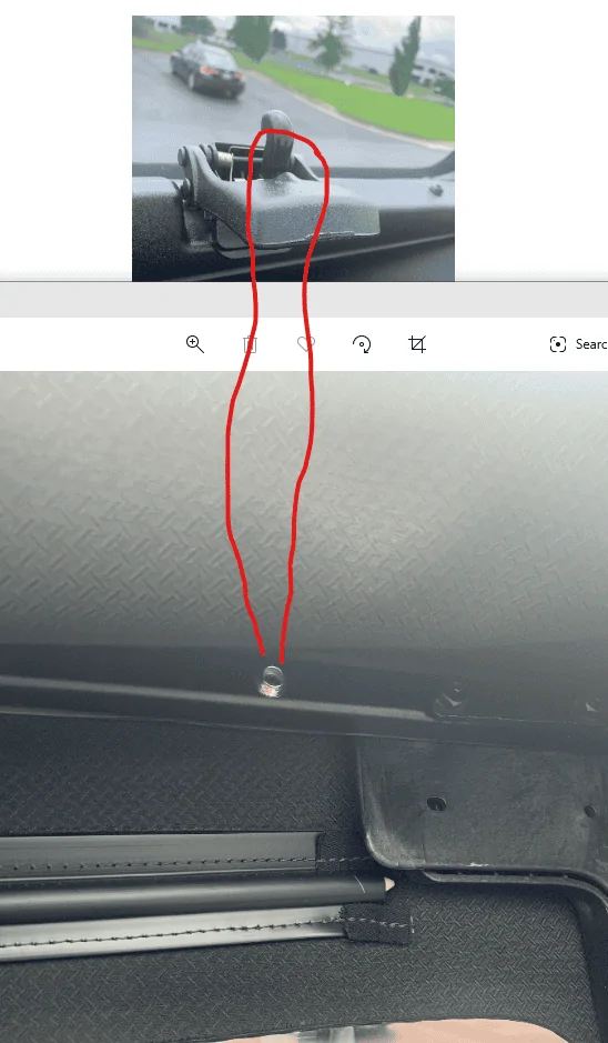 Jeep Gladiator soft top question / issue - bungee strap 1589819390821
