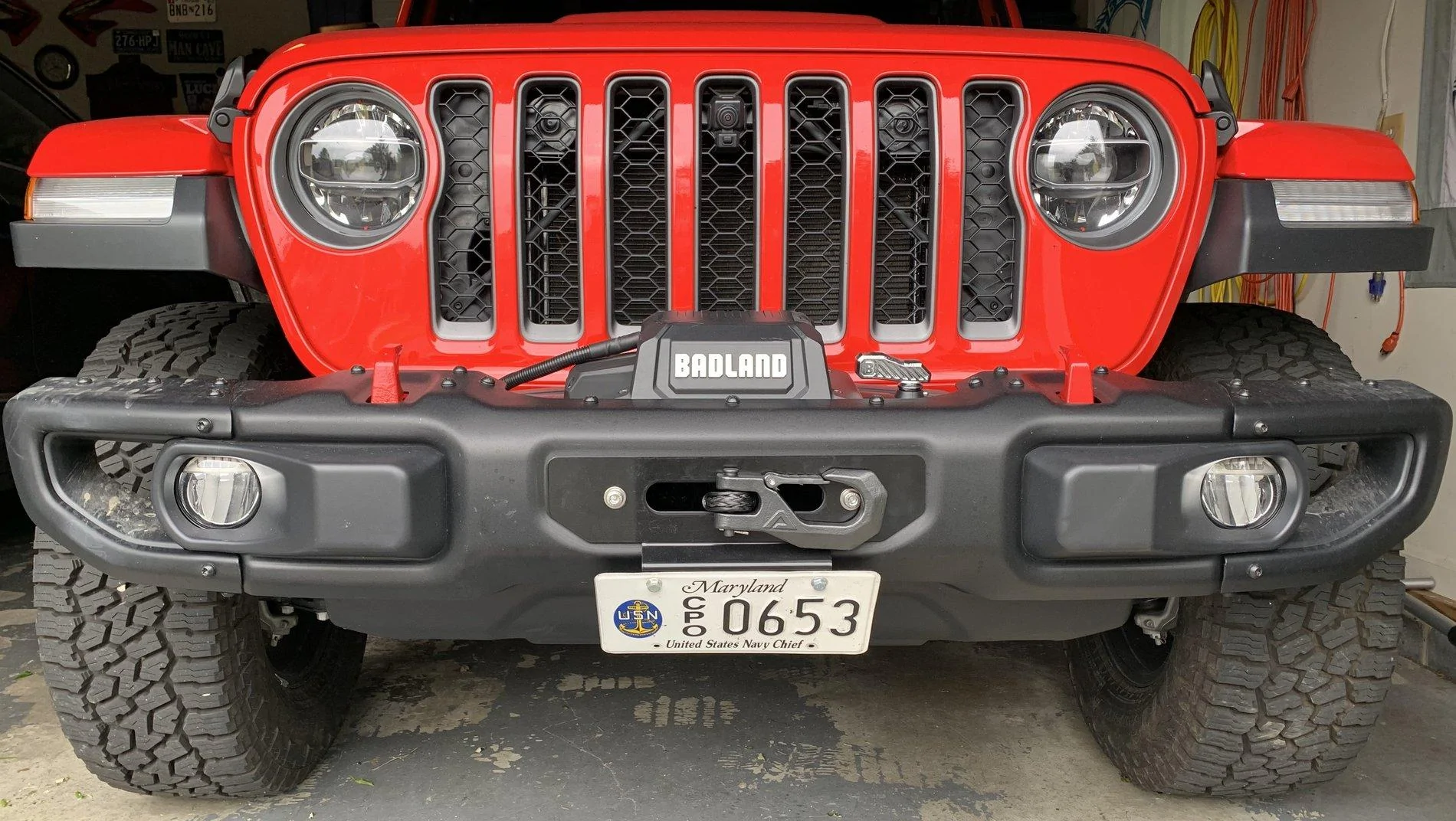 Jeep Gladiator New Apex 12K Harbor Freight winch Install 3D05A8B5-D699-427E-9523-39A7957A995F_1_201_a