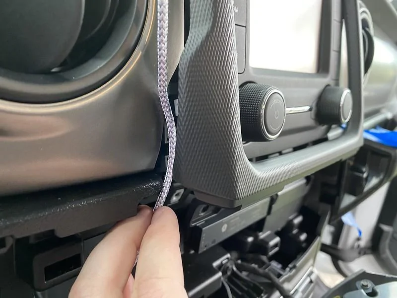 Jeep Gladiator 2 holes in a brand new Jeep... Perfect Phone mount setup! 49887906062_96f7b76358_c