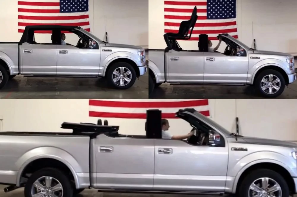 Jeep Gladiator Why not buy a full size truck for the same price? convertible-ford-f-150-4