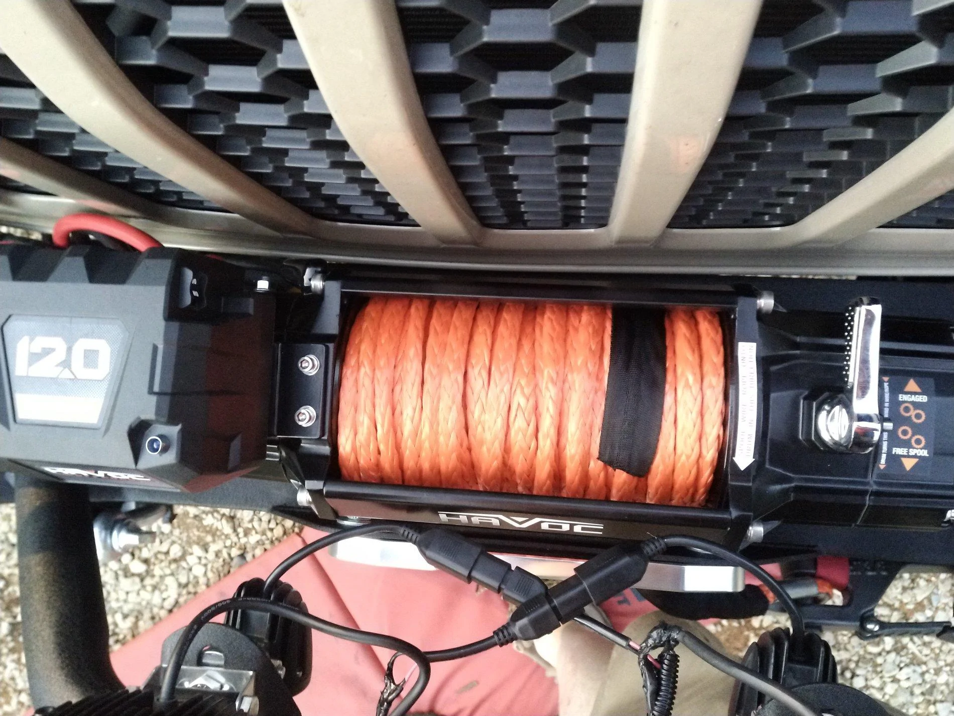 Jeep Gladiator Havoc Winch in boxing and follow up install later. IMG_20200520_195358