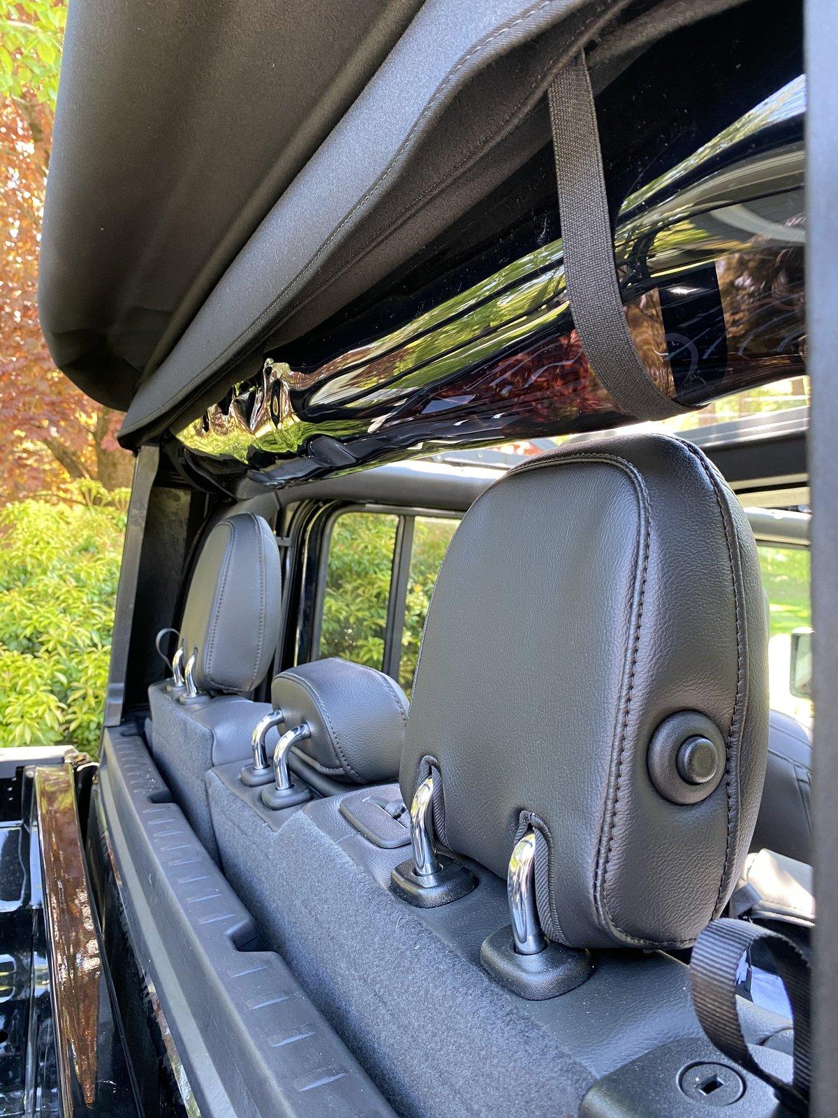 Jeep Gladiator Any reason I shouldn’t roll the soft top window like this? 701D41F9-93FD-43BF-A5EF-AC144530AA56