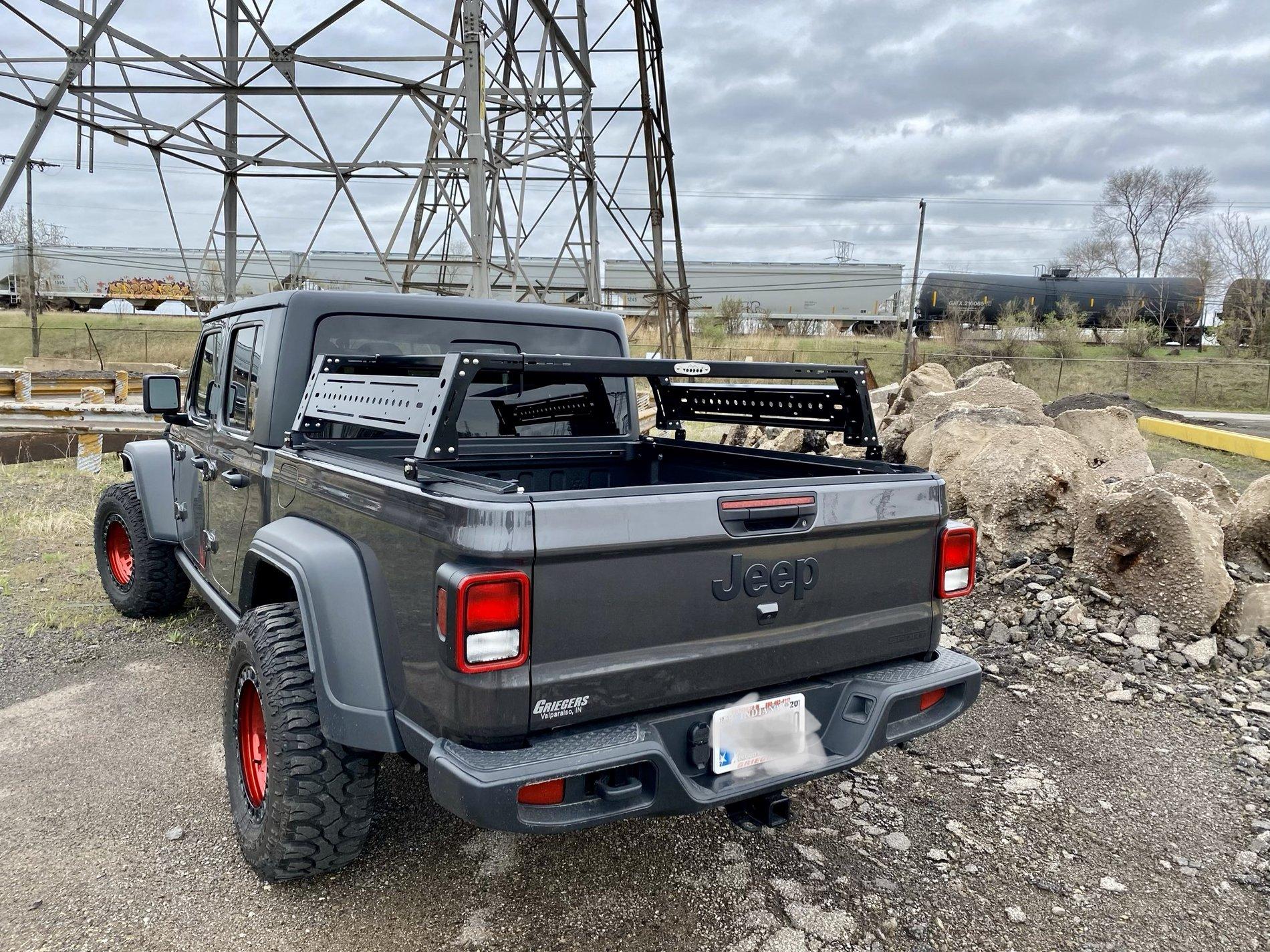 Jeep Gladiator Kb voodoo universal premium bed rack F7581880-E234-4A95-B3B6-214864A7DC4E