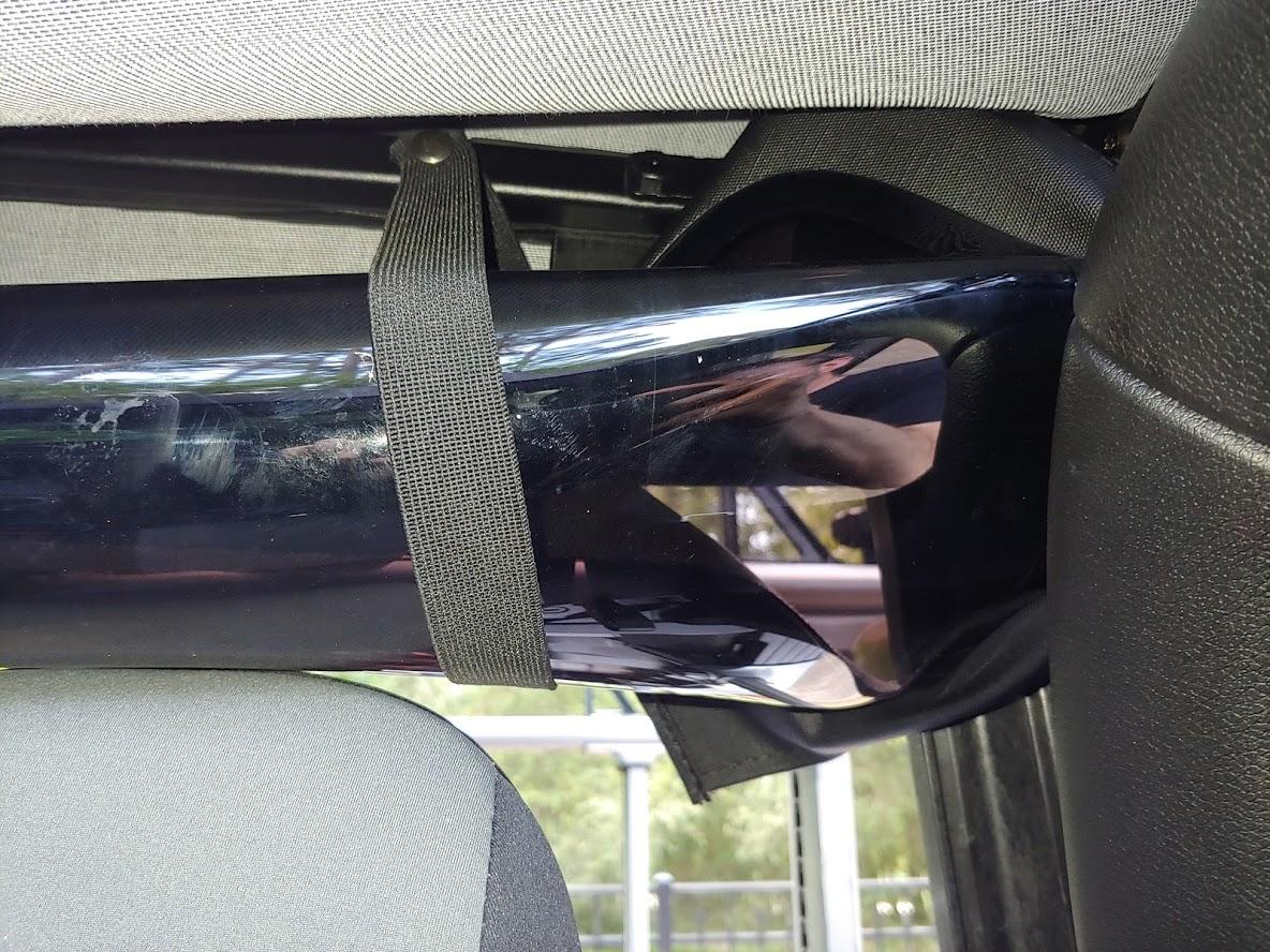 Jeep Gladiator soft top question / issue - bungee strap Window2