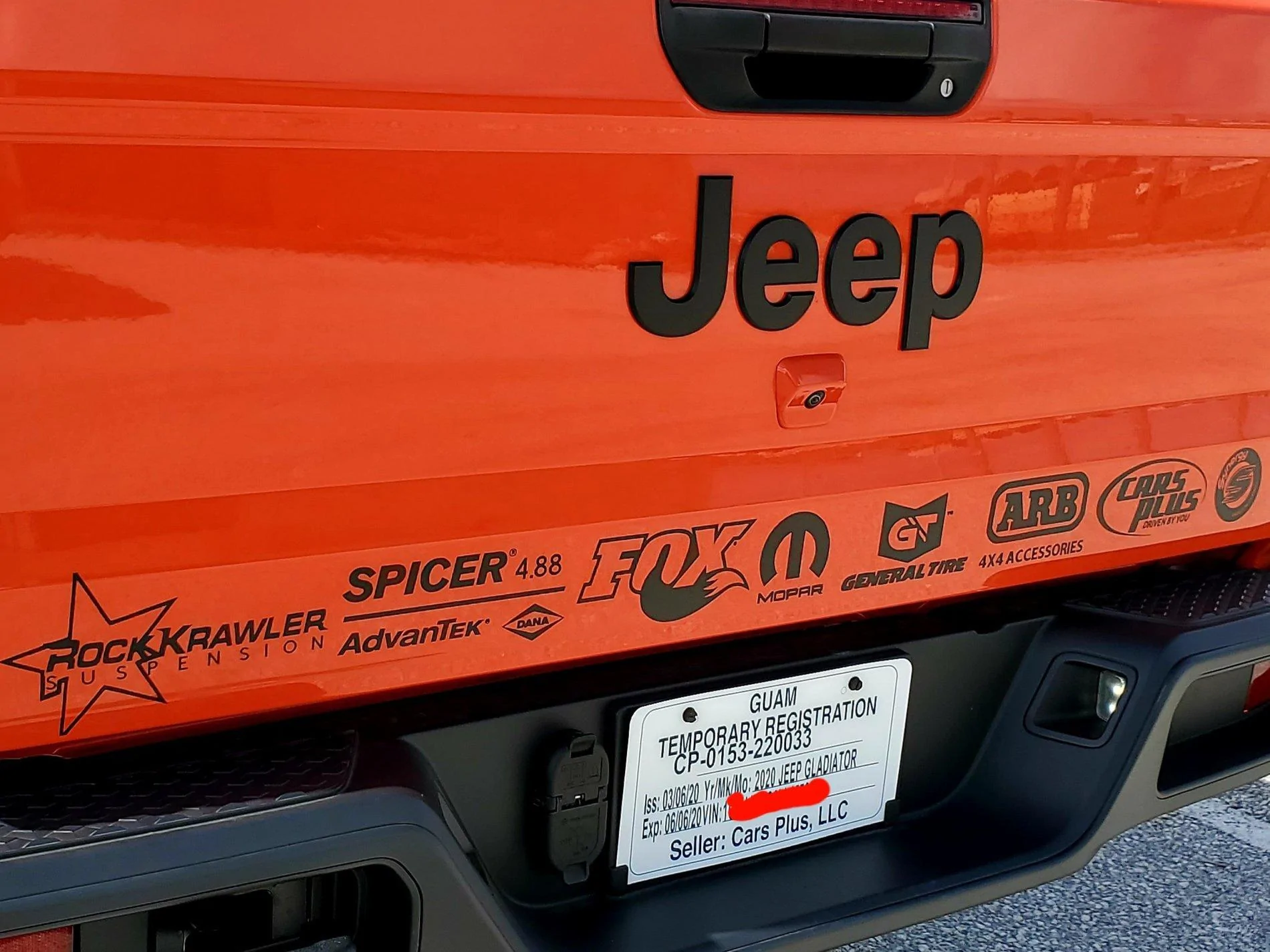 Jeep Gladiator Need some decal ideas 20200519_091221