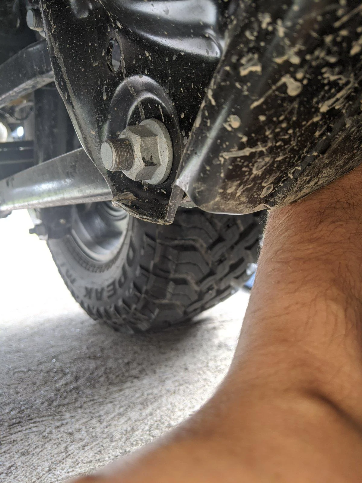 Jeep Gladiator Lower Control Arm Mount Damage IMG_20200525_091547