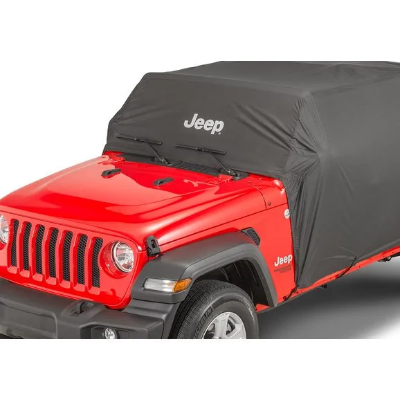 Jeep Gladiator FS/FT EAG Tubular Doors Set & Mopar Cab Cover Rain cover