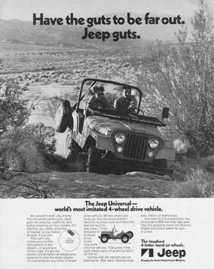 Jeep Gladiator JT Gladiator Media First Drive Event Happening Now 1971 Jeep Ad