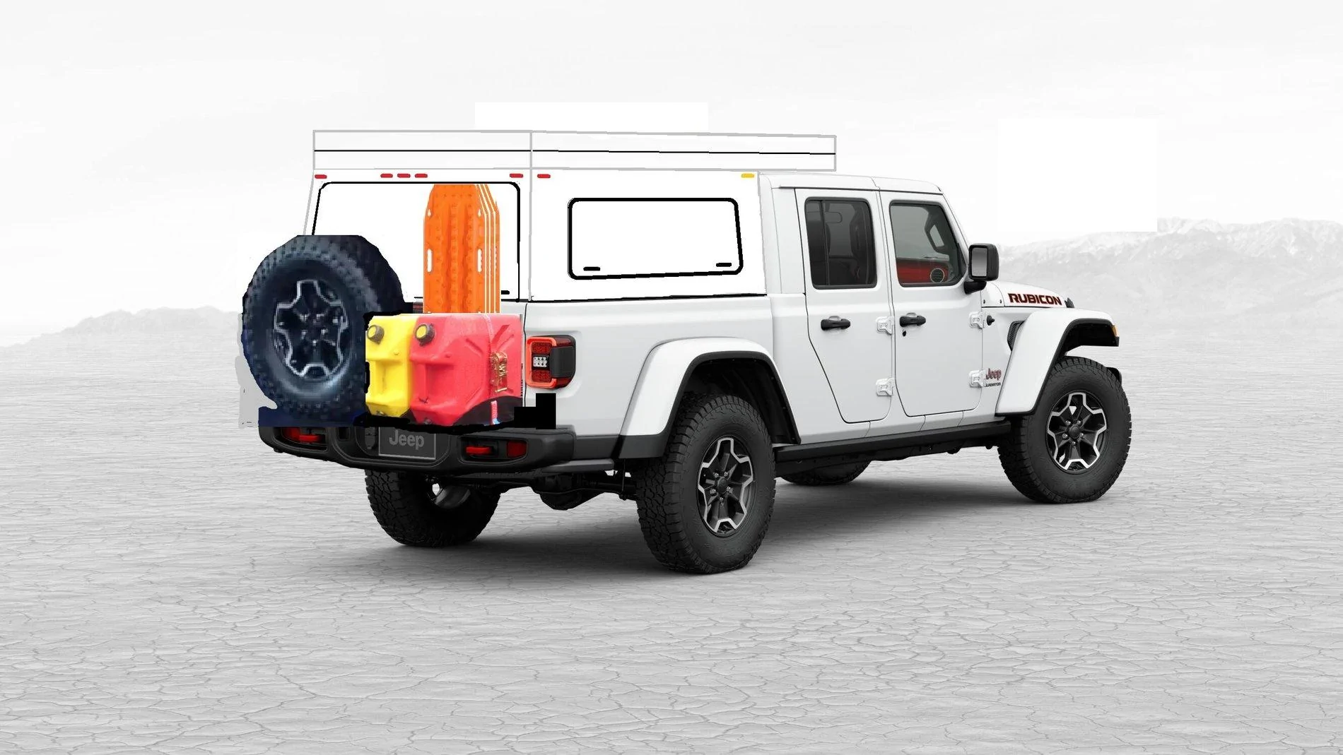 Jeep Gladiator Dream Gladiator Created in Paint jt1_Canopy_8.0