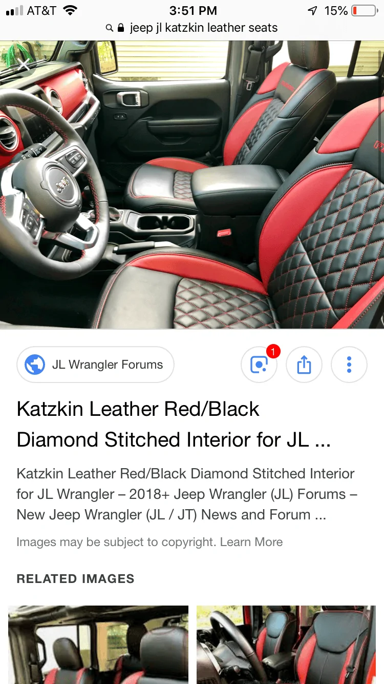 Jeep Gladiator Anybody seen this Katzskin leather kit? 8A54FEBD-98B9-4D6F-BE03-DBED492424DD