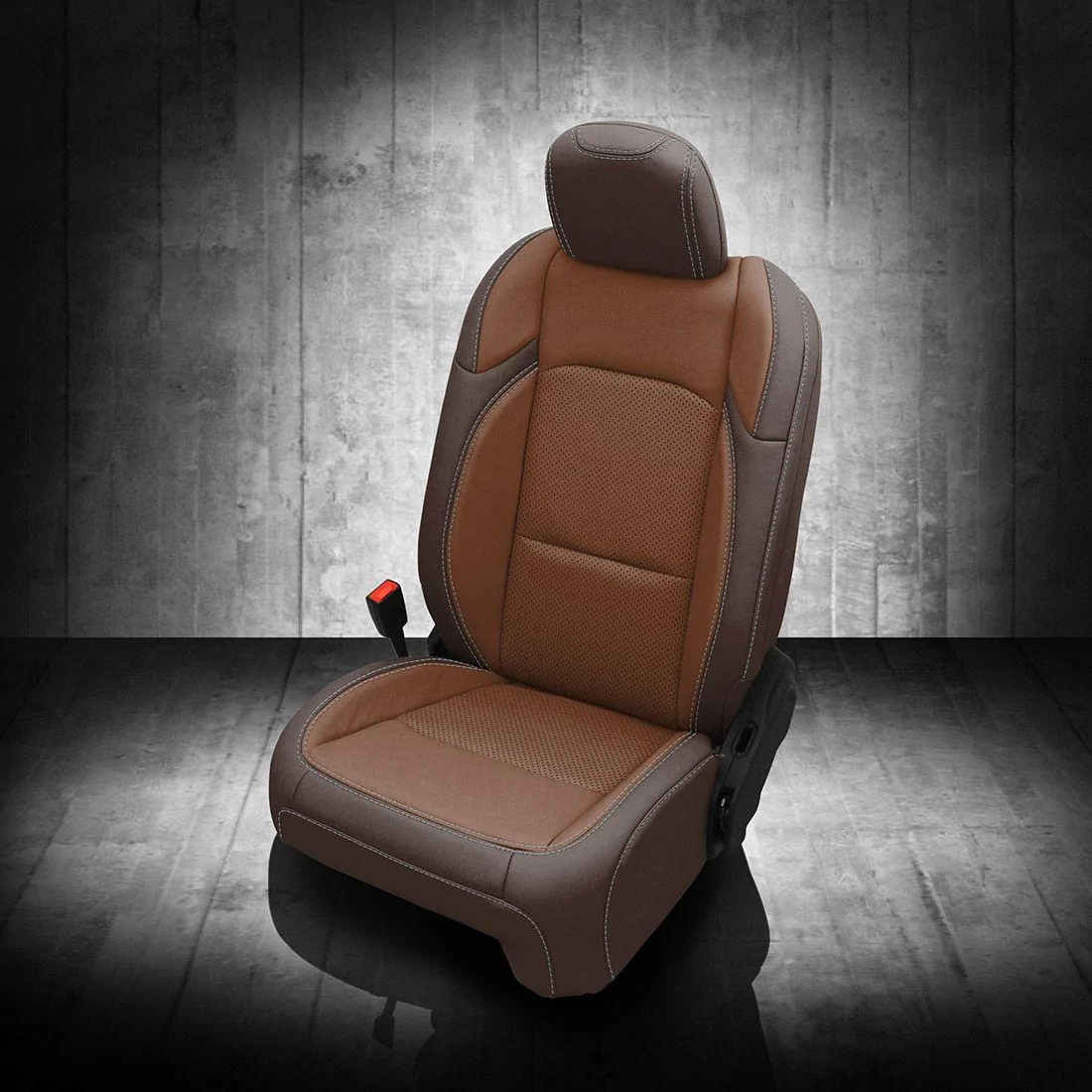 Jeep Gladiator Anybody seen this Katzskin leather kit? mahagany and coff