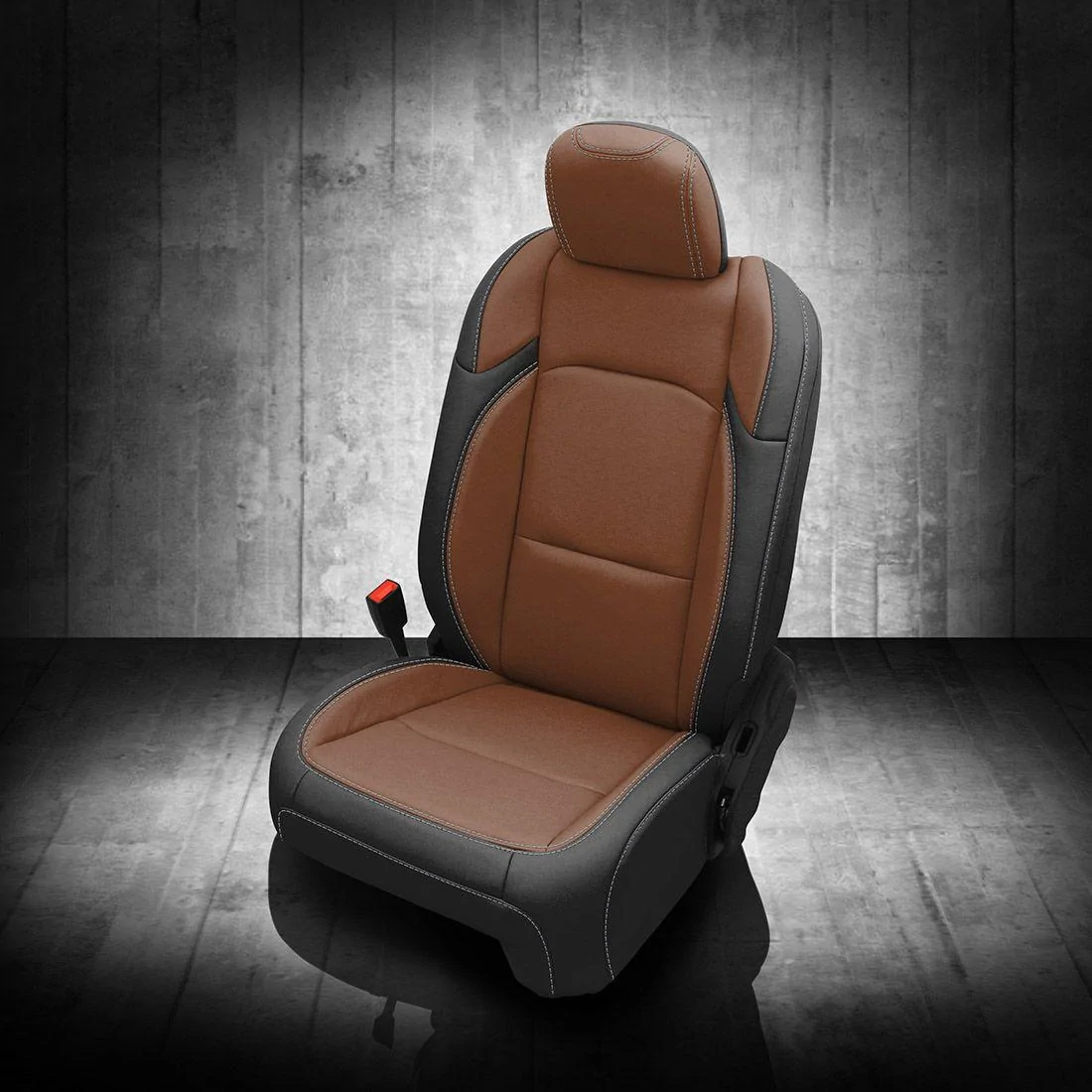 Jeep Gladiator Anybody seen this Katzskin leather kit? mahogany and black